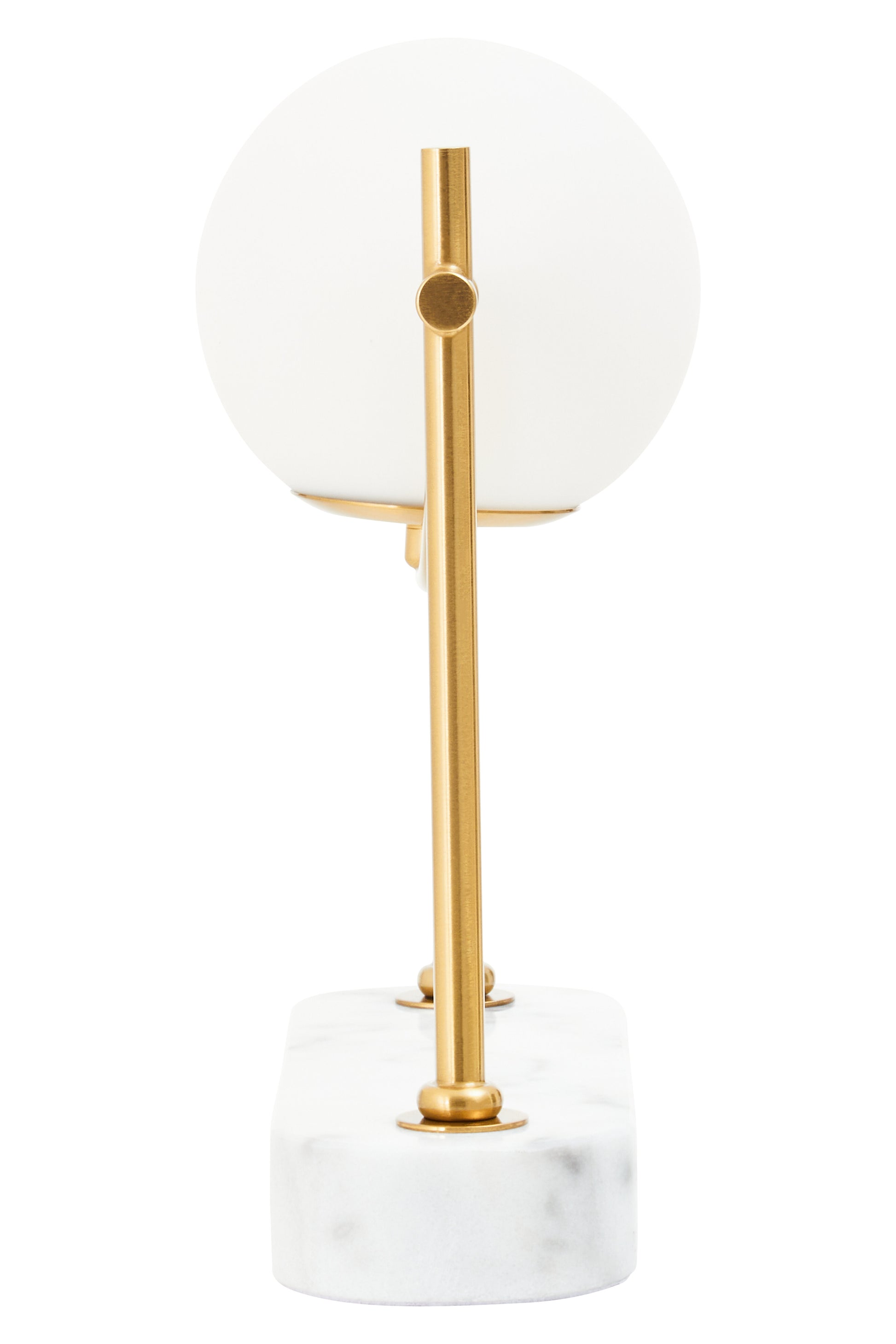 Vintage Table Lamp. Modern Lighting. Gold and Marble Lamp. White Glass Orb Lamp. Contemporary Table Lamp. Ambient Lighting. Stylish Home Décor. Bedroom Lighting. Living Room Lamp. Office Desk Lamp. Durable Lighting Fixture. Elegant Lamp Design. UK Stockist. Next Day Delivery. Luxury Table Lamp. Lighting. Home Decor. Accessories