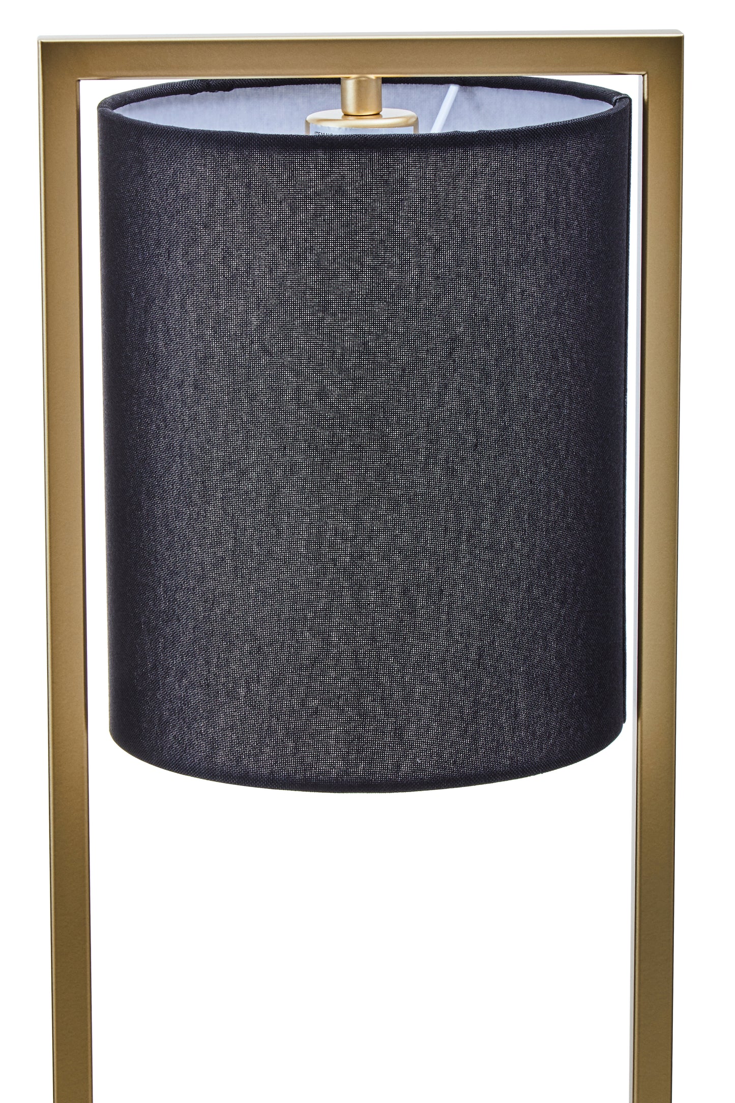 Azala Table Lamp. Matte Gold Frame. Black Fabric Shade. Contemporary Lighting. Modern Table Lamp. Stylish Home Décor. Elegant Lighting. Living Room Lamp. Bedroom Lighting. Office Desk Lamp. Soft Ambient Glow. Versatile Lighting. UK Stockist. Next Day Delivery. Timeless Elegance. Lighting Solution. Lighting. Home Decor. Accessories. Gold. Black