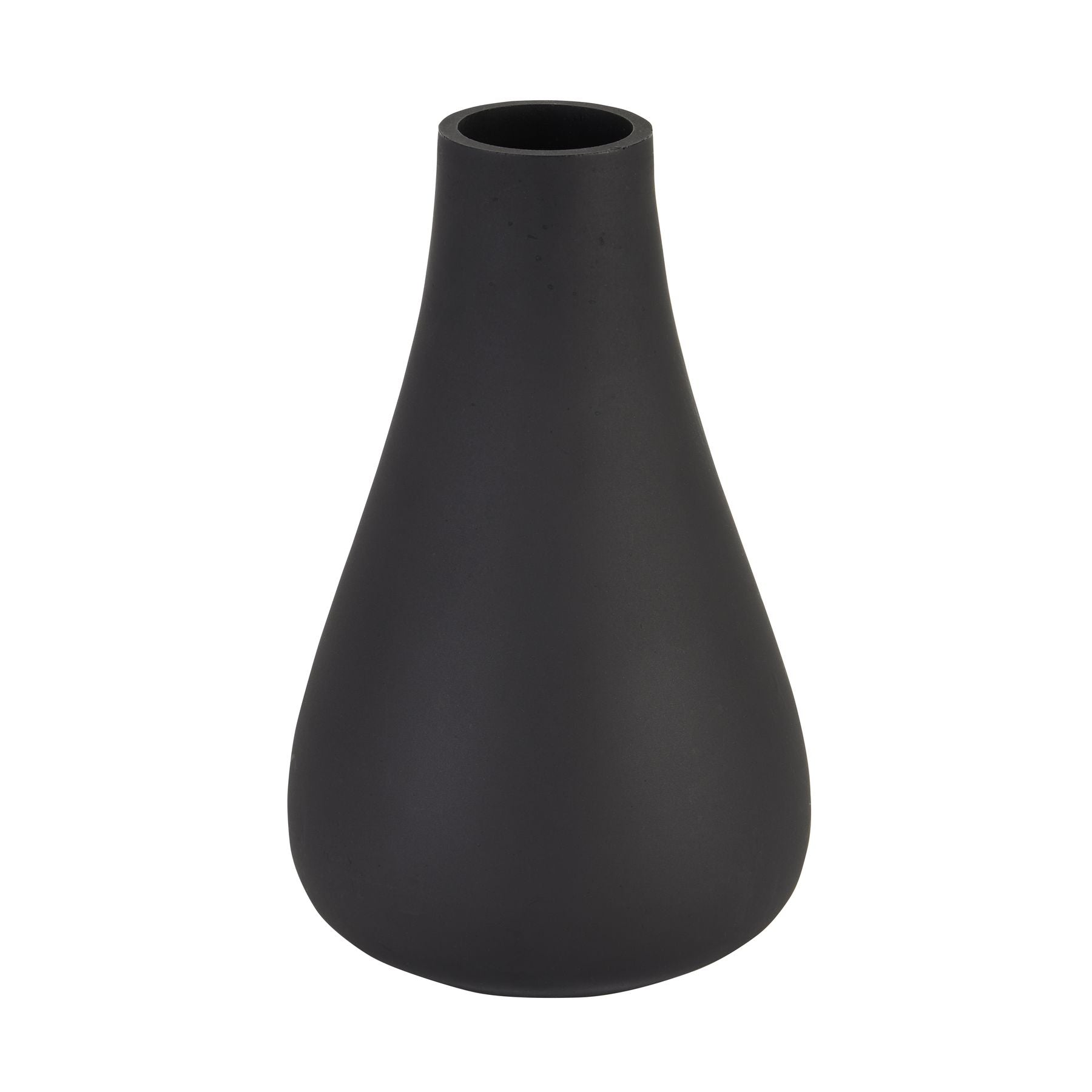 Black Matte Glass Vase. Handcrafted Vase. Minimalist Home Décor. Elegant Matte Finish. Modern Vase. Contemporary Style. Versatile Vase. Home Accessories. Decorative Vase. Slim Neck Vase. Unique Glass Design. Timeless Elegance. UK Stockist. Next Day Delivery. Stylish Home Accent. Modern Interior Décor. Lighting. 